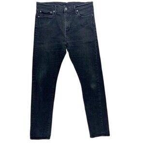 Levi 510 Size 32x32 (Actual Inseam 28.5) Black Mens Jeans Stretch Slim Leg